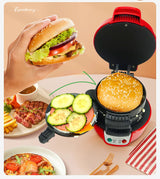 GastroPress Elite — The All-in-One Gourmet Burger & Breakfast Maker.