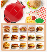GastroPress Elite — The All-in-One Gourmet Burger & Breakfast Maker.