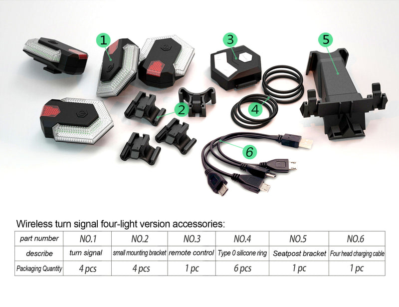 Ride Smarter. Ride Safer. – Smart Turn Signals for Bicycles