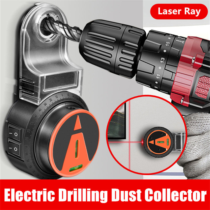 Electric Drilling Dust Collector with 360°Laser